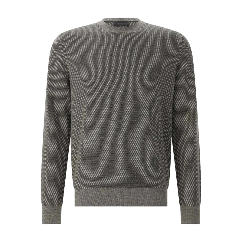 Vince T-Shirt Pullover aus Wolle-Kaschmir-Mix beige(Image 4)