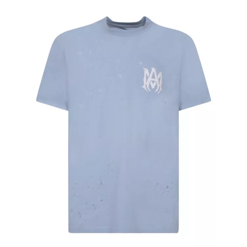 Amiri Cotton T-Shirt By Amiri Blue 