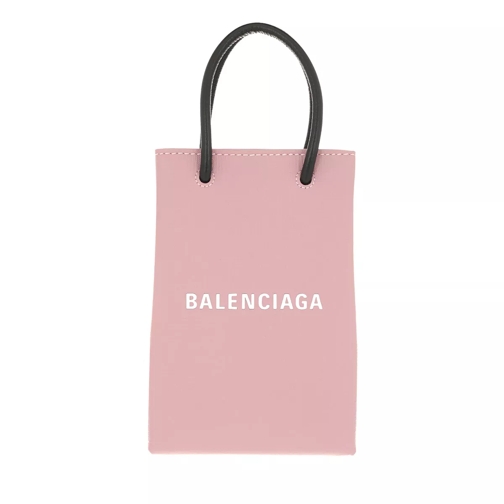 Balenciaga Shopping Phone Holder Bag Leather Multicolor Handytasche