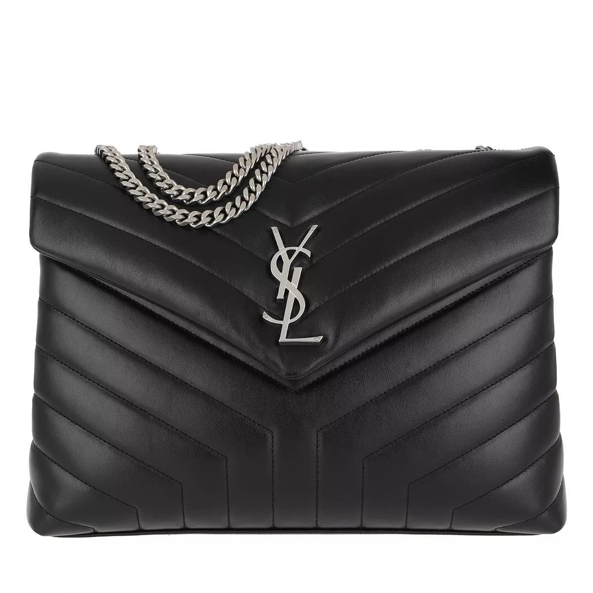 Saint Laurent YSL LouLou Matelass Medium Black Crossbodytas