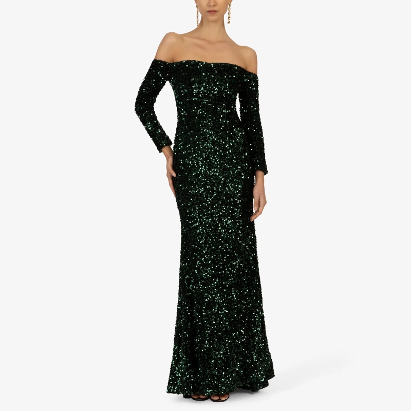 Kraimod Abendkleid Abendkleid dunkel-grün(Image 6)