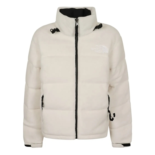 The North Face Übergangsjacke Plush Quilted High Collar Down Jacket White