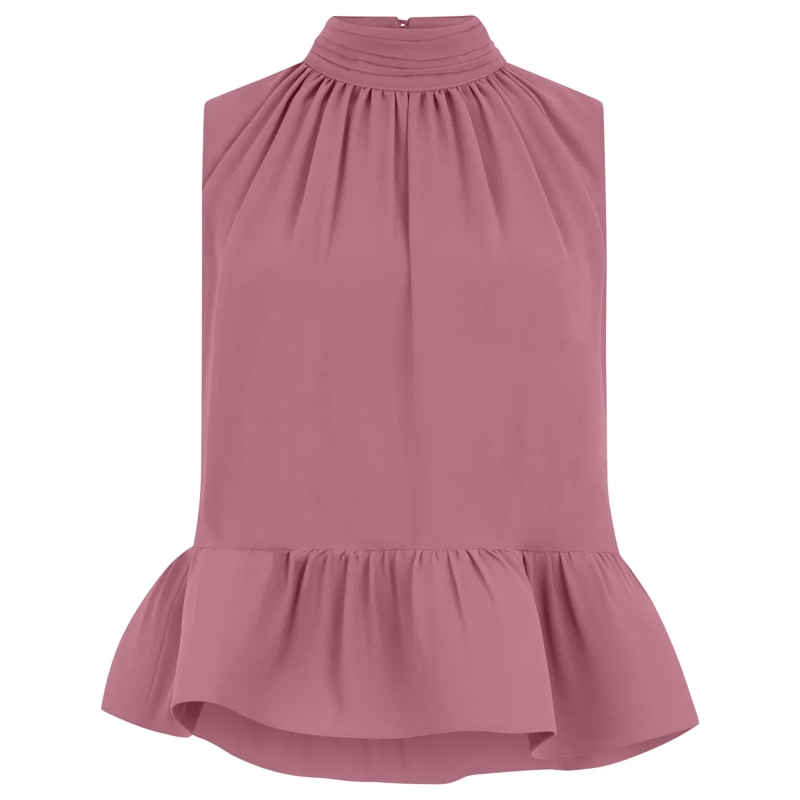 Apart Top Top mit Volant rose