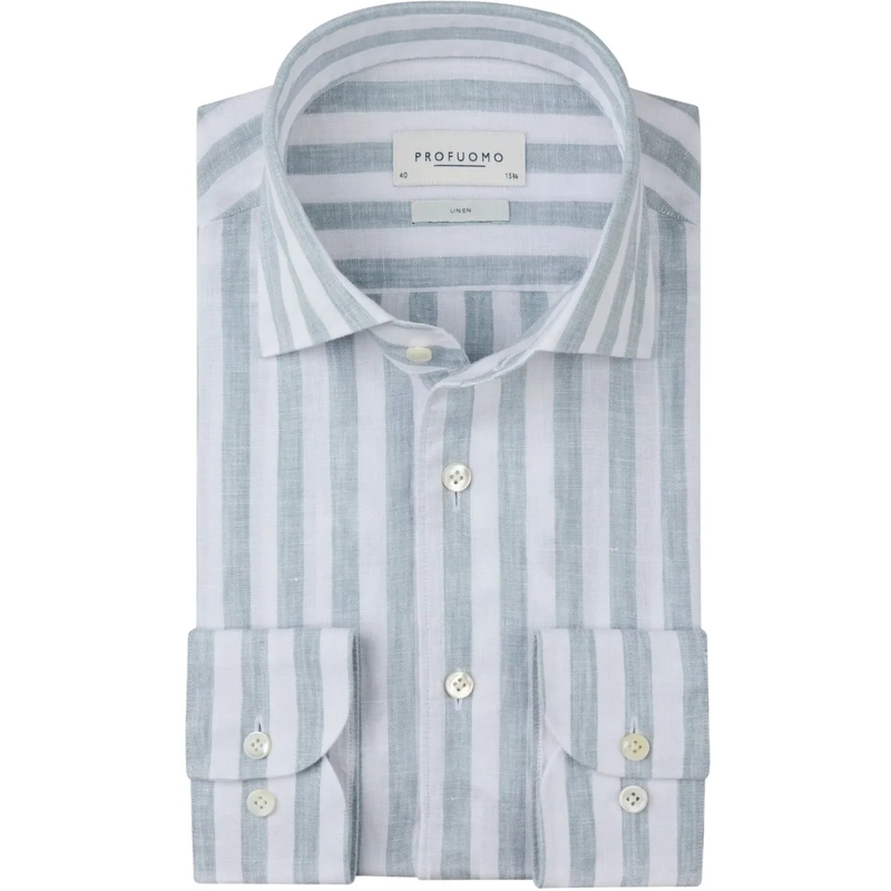 PROFUOMO  Profuomo Ppxh10019 Lange Mouw Overhemden Blauw Ppx blau