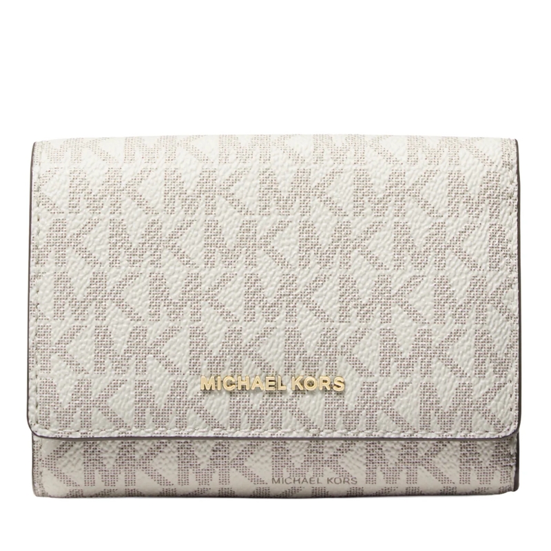 MICHAEL Michael Kors Tri-Fold-Portemonnaie Md Trifold Wallet Vanilla/acrn
