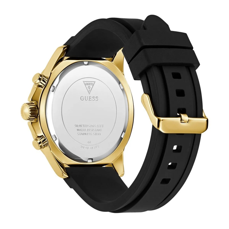 Guess Quarzuhr Quarz-Analoguhr Majestic schwarz(Image 4)