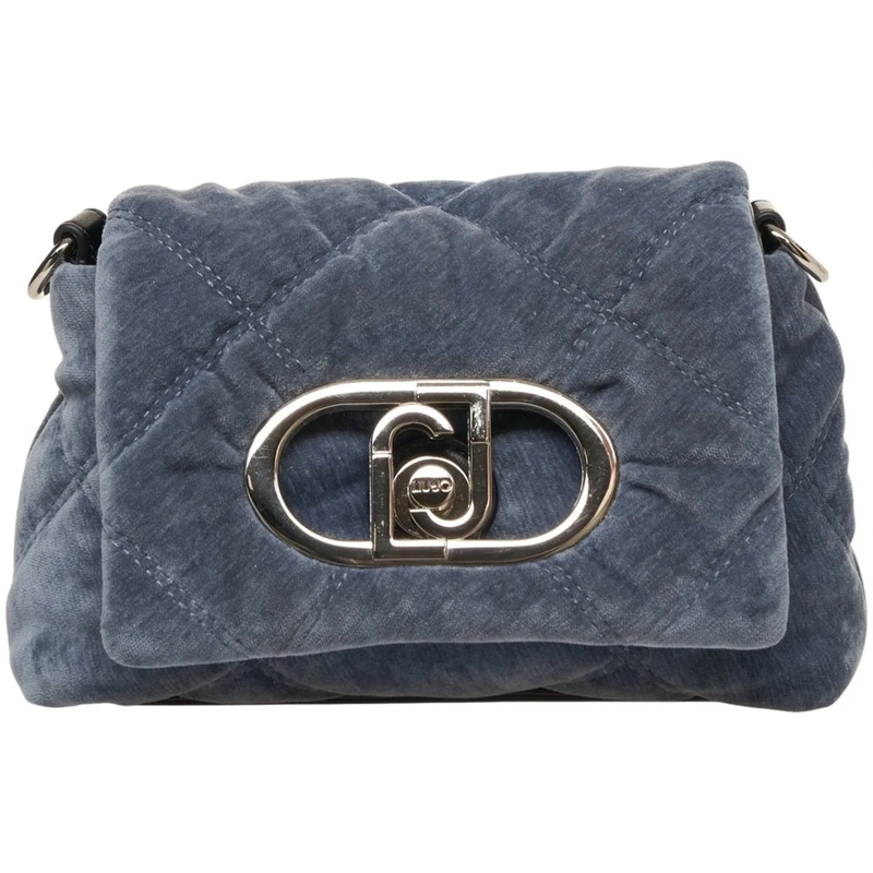 LIU JO Schultertasche Quilted crossbody bag 'LaPuffy' blau