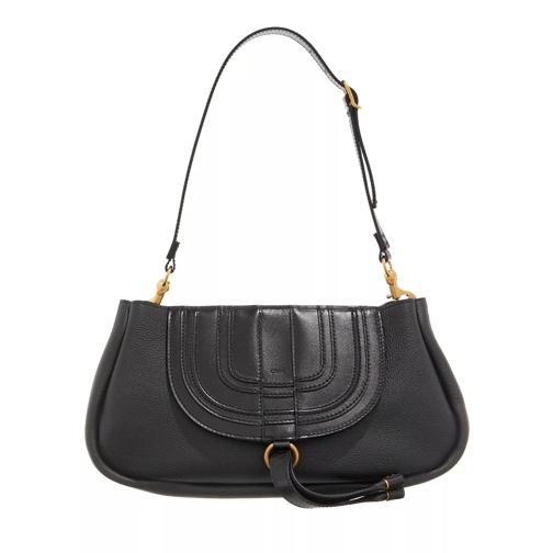 Chloé Marcie Clutch Black Hobo Bag