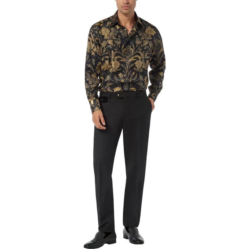 BILLIONAIRE Hemd Hemd Goldschnitt Ls Baroque gold(Image 3)