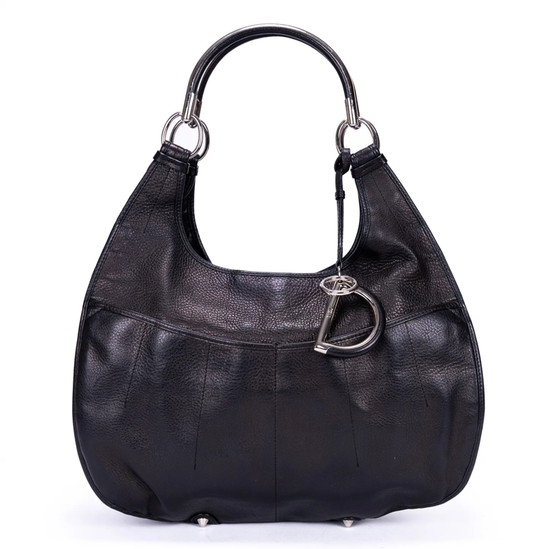 Christian Dior Crossbody Bag Grand Sac Hobo schwarz