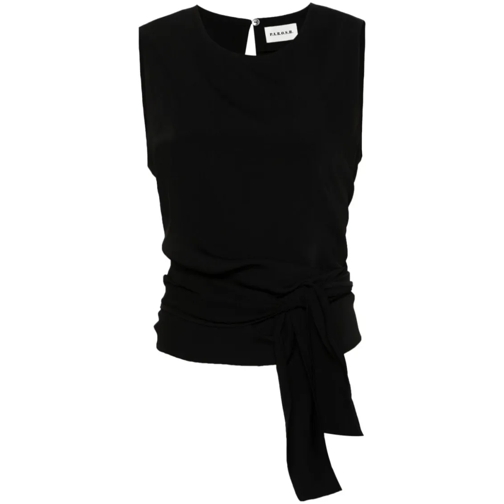 P.A.R.O.S.H. Blusen Crossover Blouse Black