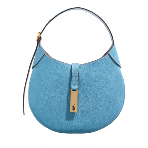 Polo Ralph Lauren Shoulder Bag Small Azure Blue Axelremsväska