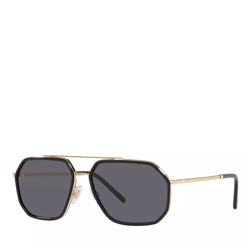 Dolce&Gabbana Sunglasses 0DG2285 Gold/Black Lunettes de soleil