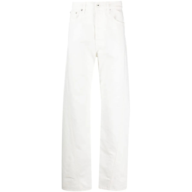 Lanvin Jeans mit geradem Bein Jeans White weiß