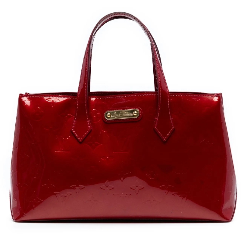 Louis Vuitton Tote Monogram Vernis Wilshire PM rot