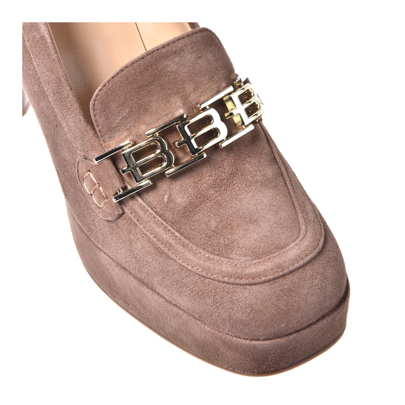 Baldinini Bootsschuhe MOCASSIN BALDININI taupe(Image 4)