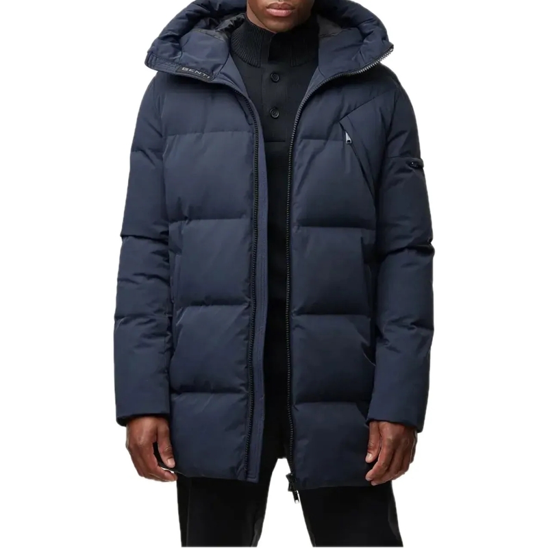 GENTI Parka Winterjacket Long Dark Blue blau