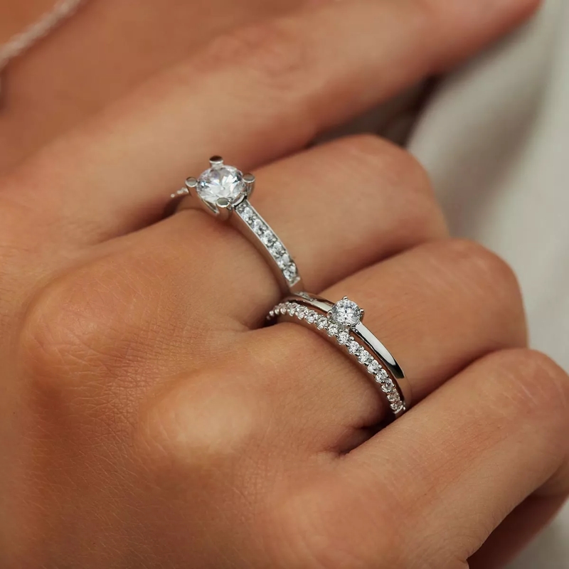 Parte Di Me Pavéring Ponte Vecchio Uffizi 925 ring Silver(Image 3)
