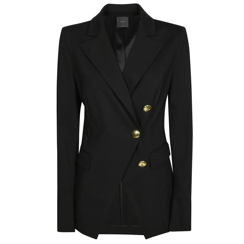 Pinko Blazer Granita Knitted Jacket Black