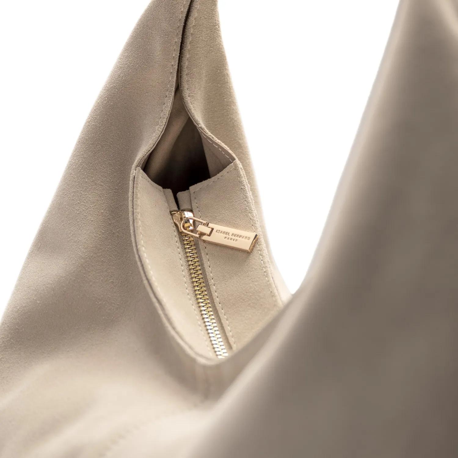 Isabel Bernard Hobo bags Honoré Grace Schultertasche in crème