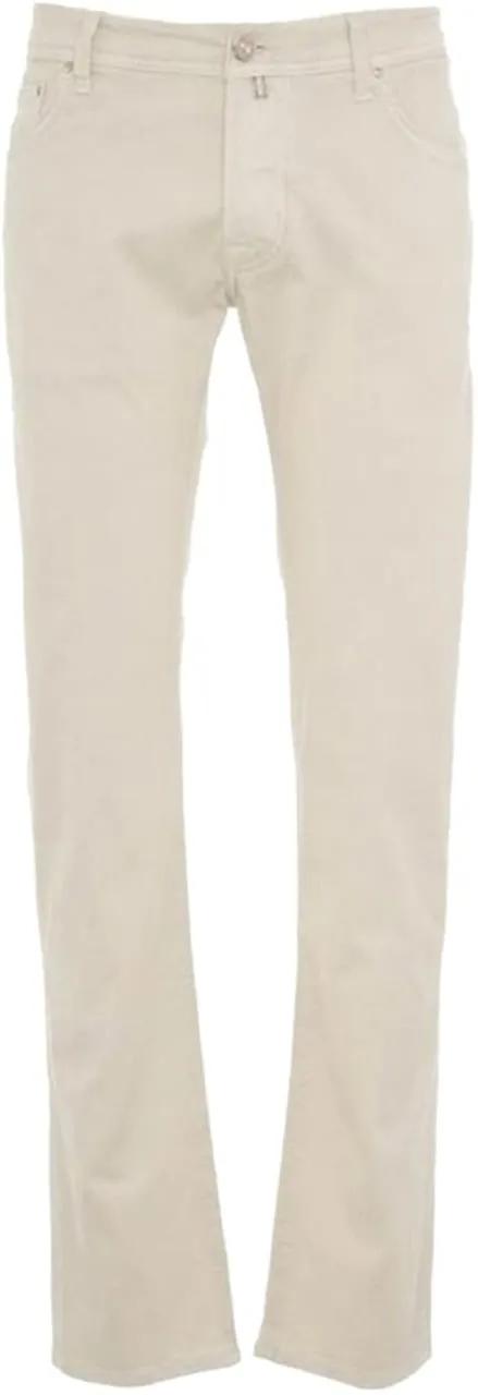 Thumbnail - Jacob Cohen - Tailored Off-White Trousers - Größe 31 - weiß