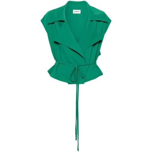 P.A.R.O.S.H. Übergangsjacke Panty Gilet Green