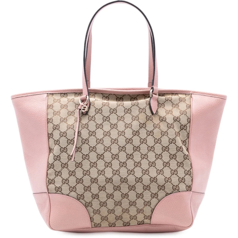 Gucci Shopper GG Canvas Bree Zippered Tote braun