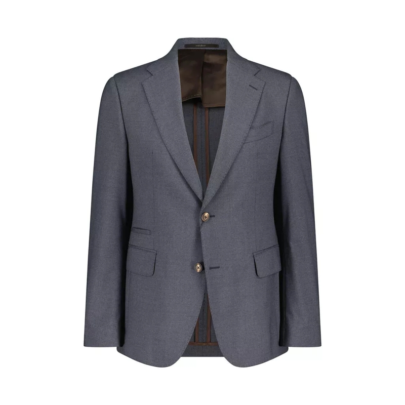 windsor. Anzugjacke Sakko Sono aus Schurwolle Blau(Image 7)