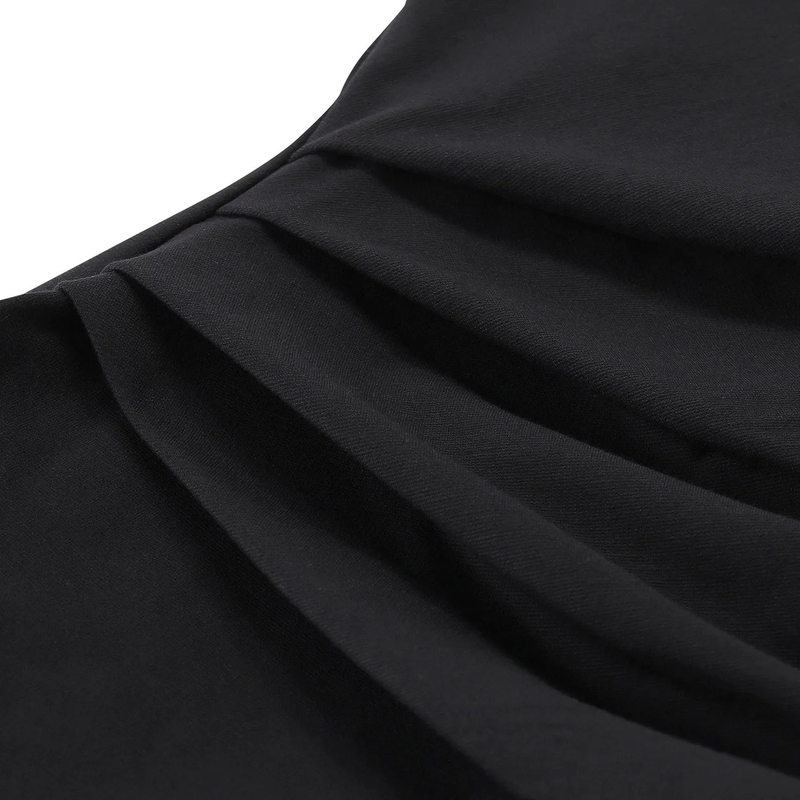Tiger of Sweden Minikleid Figurbetontes Midikleid Izzy schwarz(Image 5)