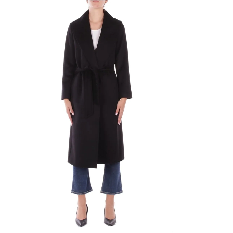 Max Mara Veste de transition Coats Black schwarz
