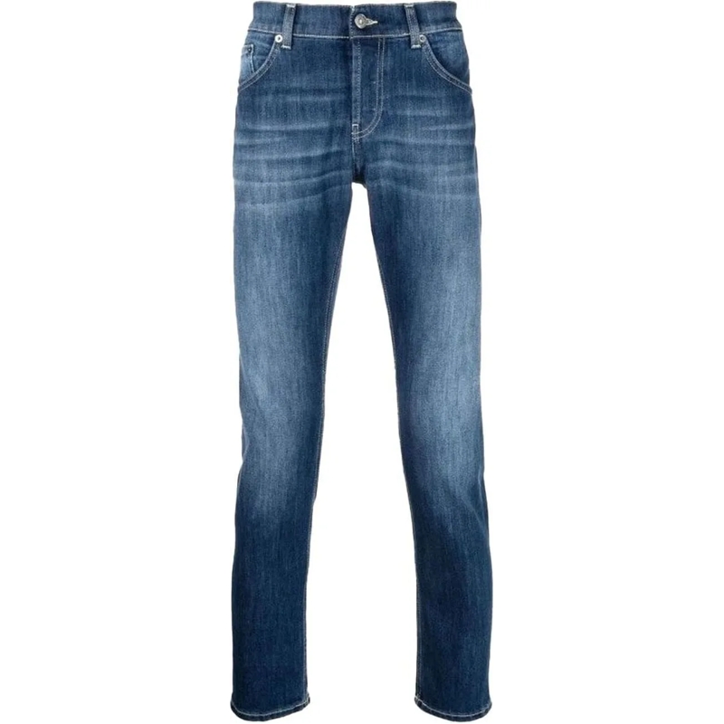 Dondup Skinny-Leg-Jeans Jeans Blue blau