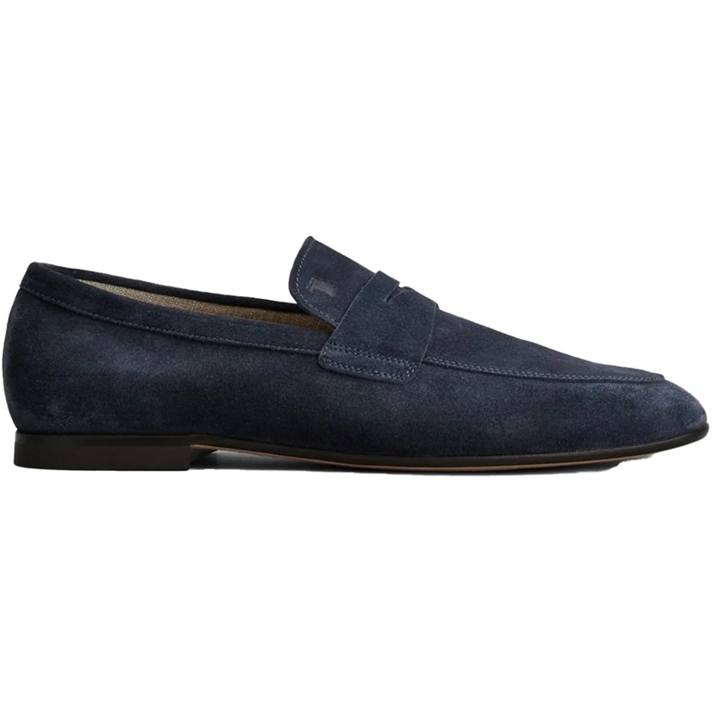 Tod's Mocassin Moccasins Blue blau