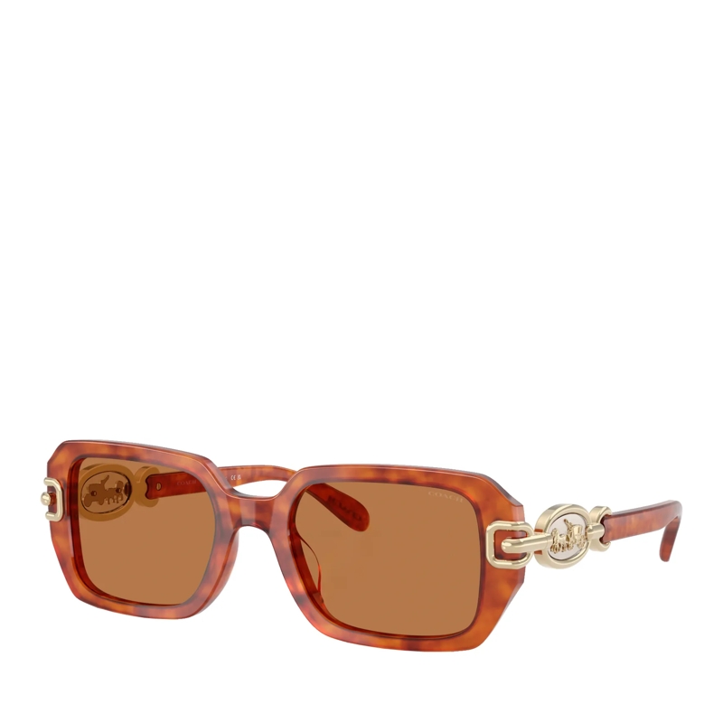 Coach Sonnenbrille Cad74 Caramel Tortoise