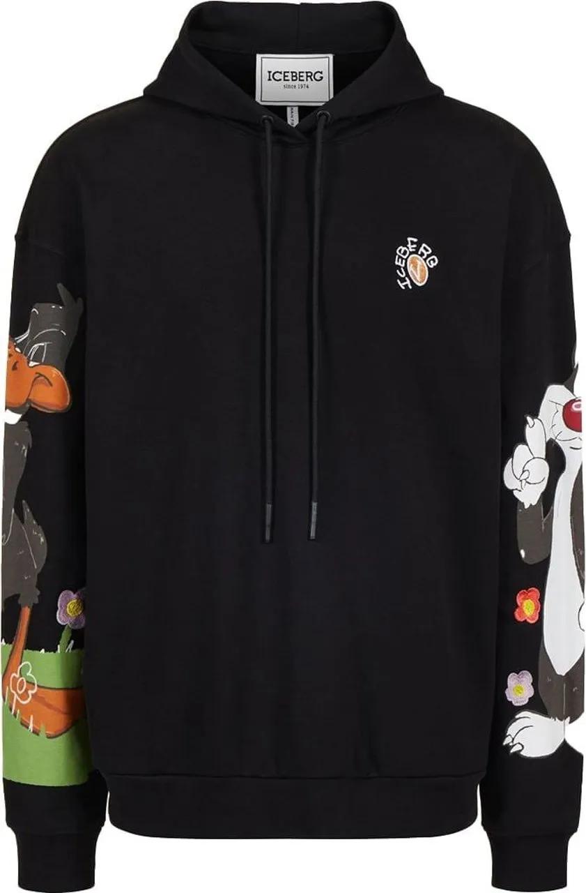 Thumbnail - Iceberg - Sweatshirt with cartoon graphics - Größe M - schwarz