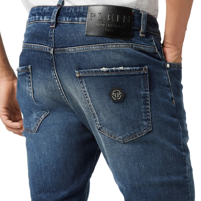 Philipp Plein Skinny-Leg-Jeans Skinny Essential jeansblau(Image 5)