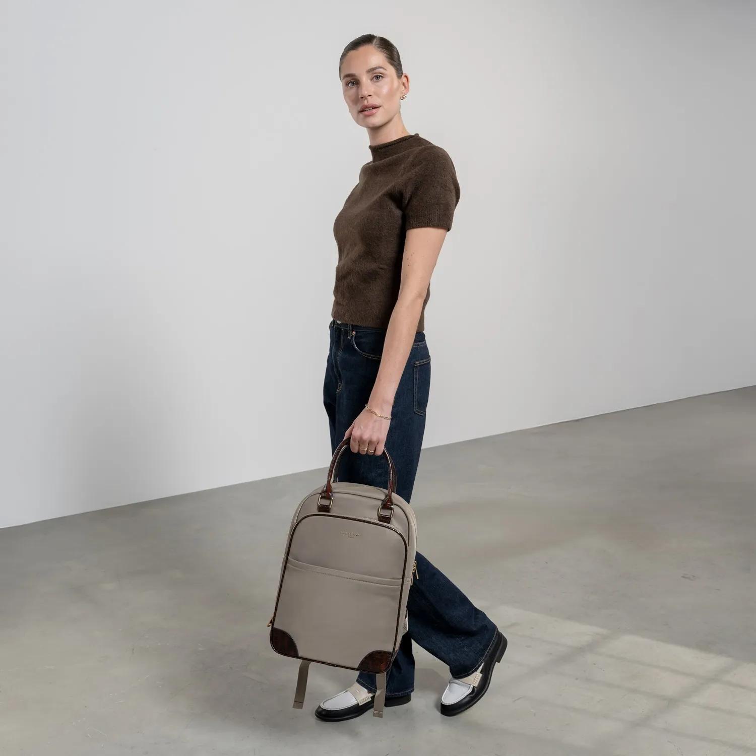 Thumbnail - Isabel Bernard Rucksäcke - Du Louvre Cher Rucksack - Gr. unisize - in Taupe - für Damen