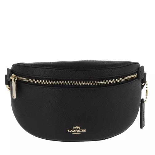 Coach Polished Pebble Bethany Belt Bag Black Sac de ceinture