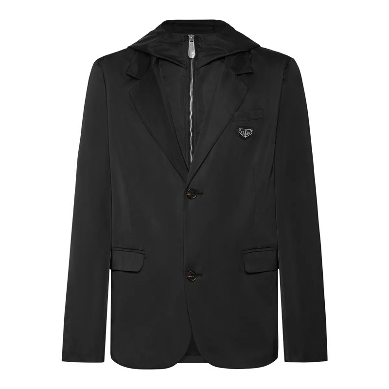 Philipp Plein Blazer Blazer Regular Fit schwarz