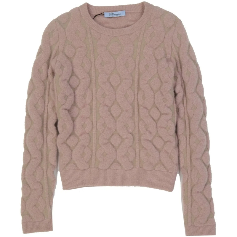 Blumarine Sweatshirt Blumarine Wool Blend Sweater rose
