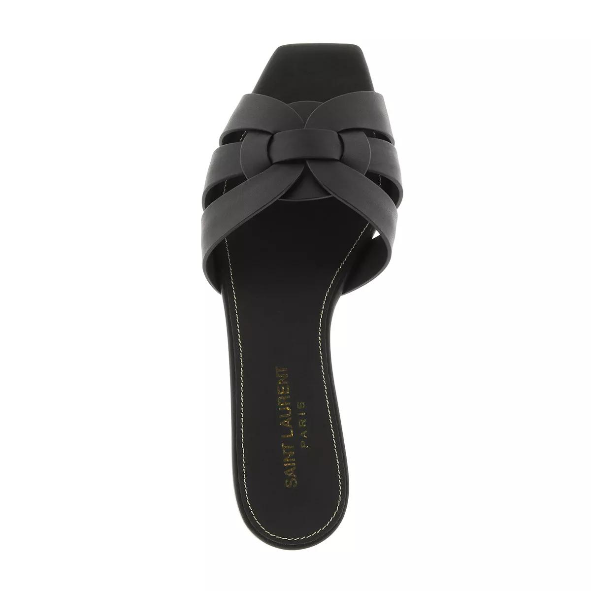 Saint laurent hot sale black slides