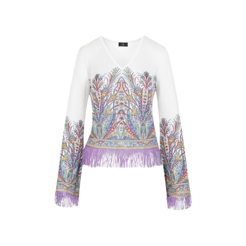 Etro Blusen White Viscose Top White