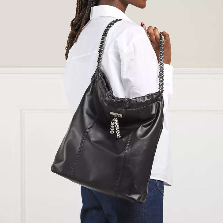 Steve madden cheap black hobo bag