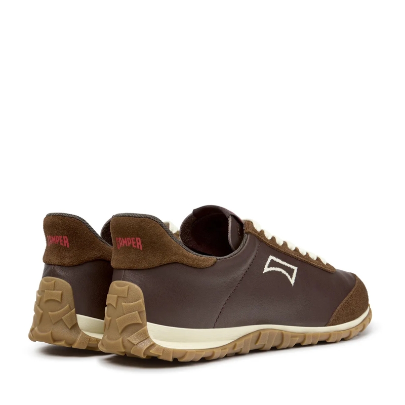 Camper Low-Top-Sneaker - Zertifikat der Leather Working Group- Schuhmach dunkel-braun(Image 3)