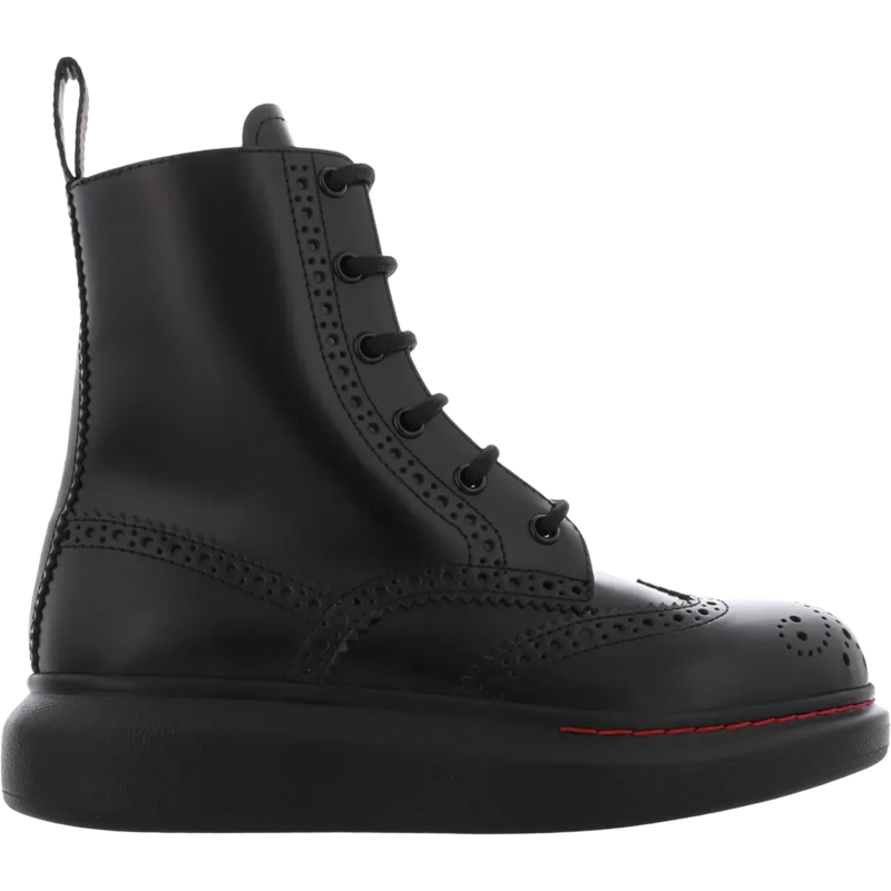 Alexander McQueen Laarzen Dames Hybrid New Liquid Boot Zwart schwarz