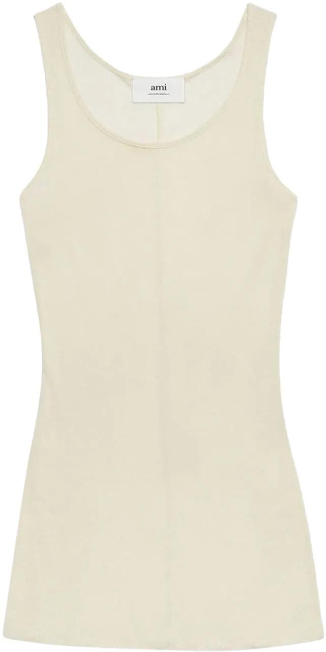 Thumbnail - AMI Paris - Top White - Größe XS - weiß