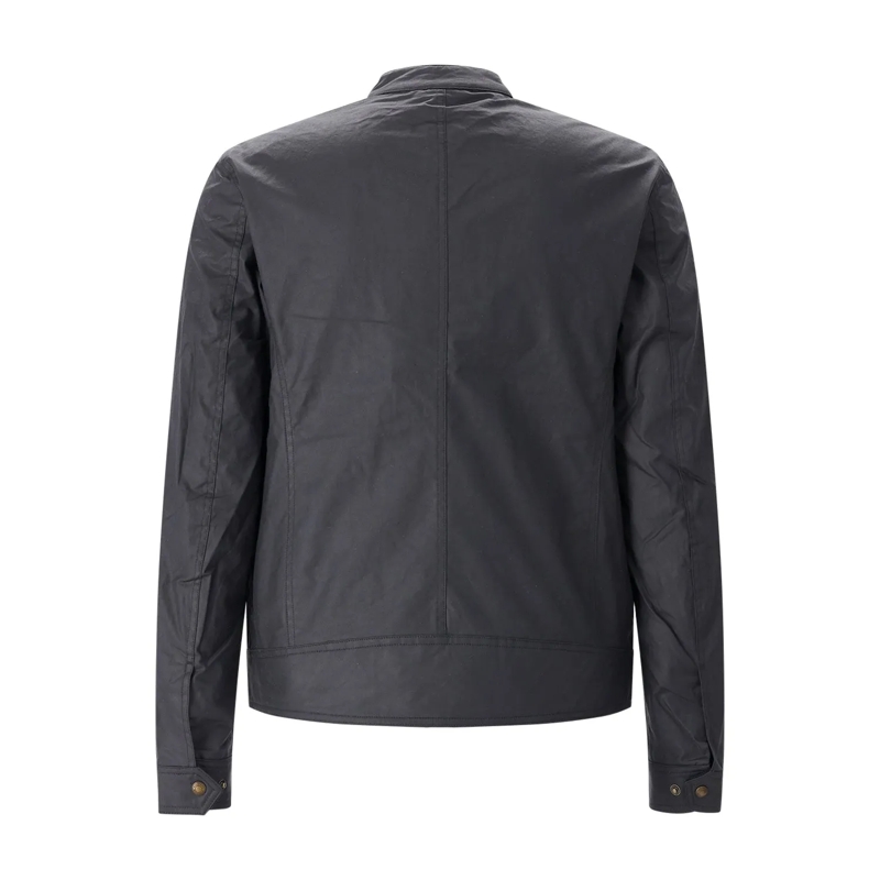 Belstaff Übergangsjacke Jacke aus Baumwolle grau(Image 3)