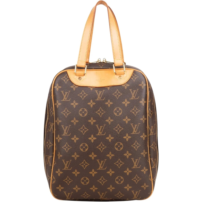 Louis Vuitton Tote Louis Vuitton Canvas Monogram Excursion Handbag braun