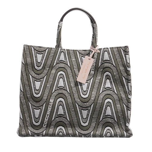 Coccinelle Never Without Waves Loden/Bark Tote
