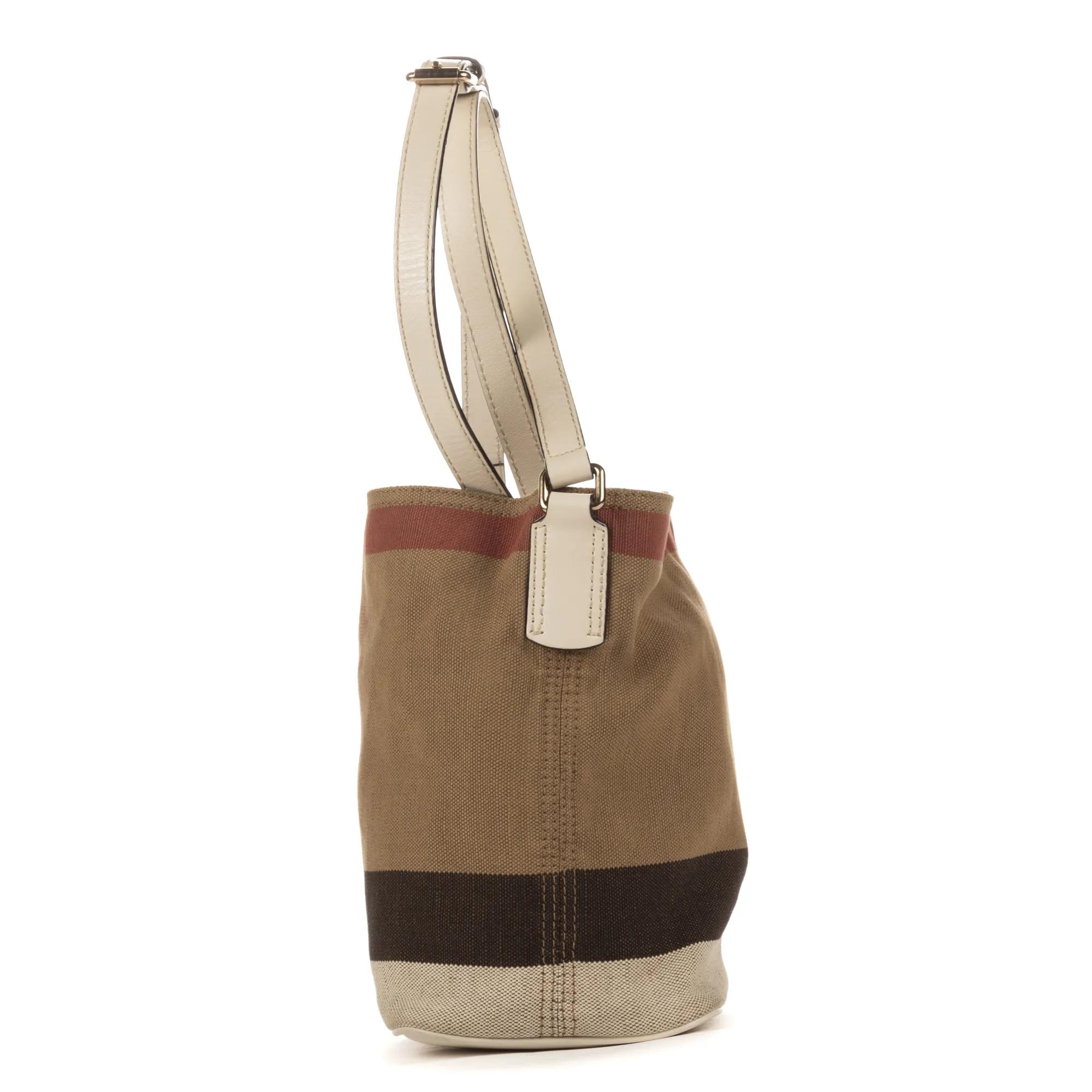 Thumbnail - Burberry Crossbody Bags - Mini Ashby Bucket Mini - Gr. unisize - in Beige - für Damen