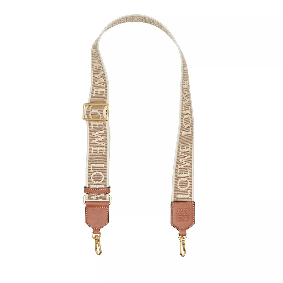 Loewe Abagram Bag Strap Natural/Tan Schulterriemen